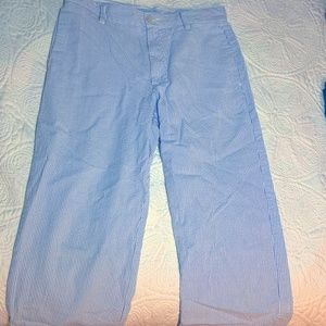 3/$10🌸 Izod Seersucker Mens' Pants 32/32
